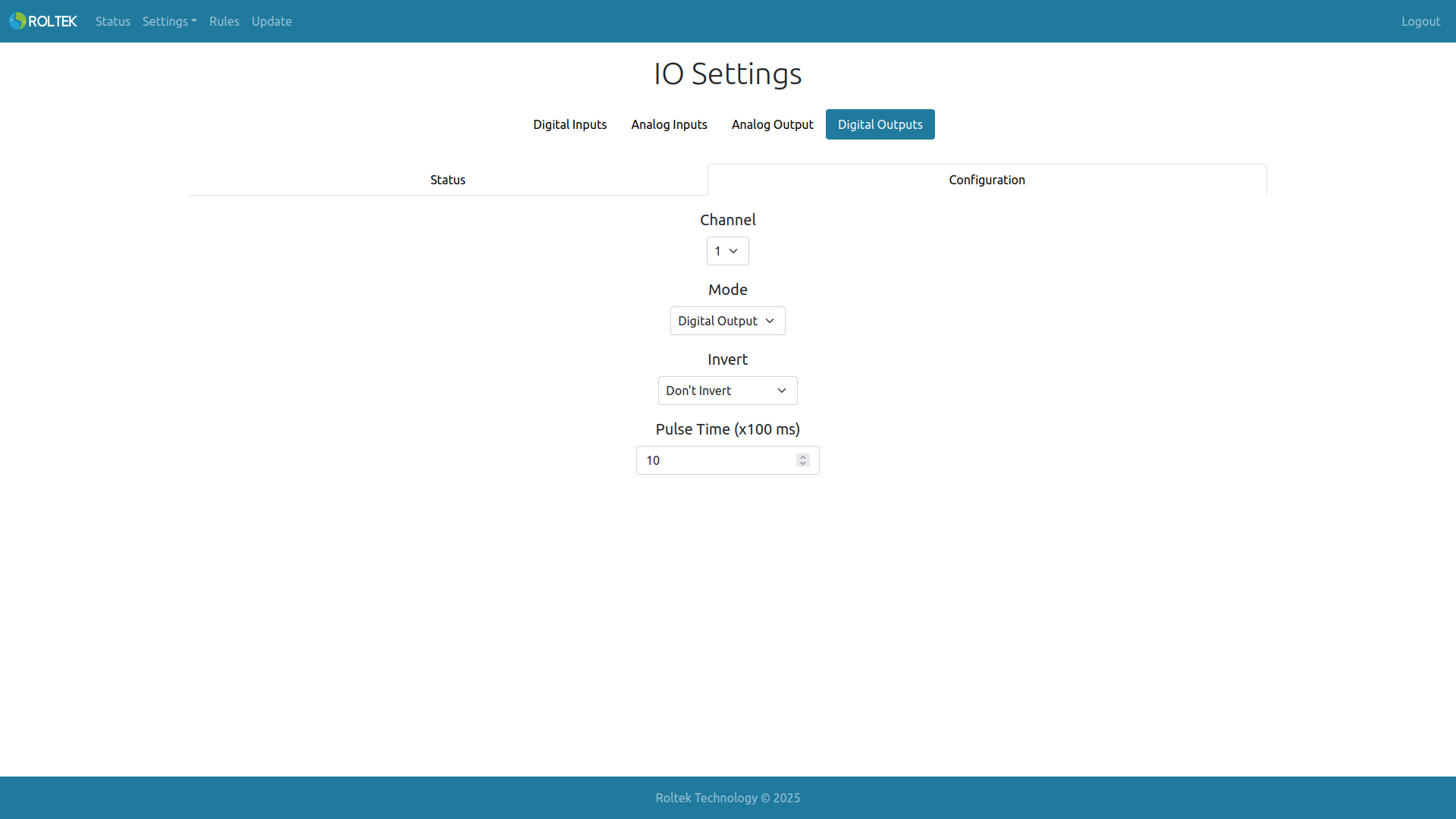 DigitalOutputConfig-8421