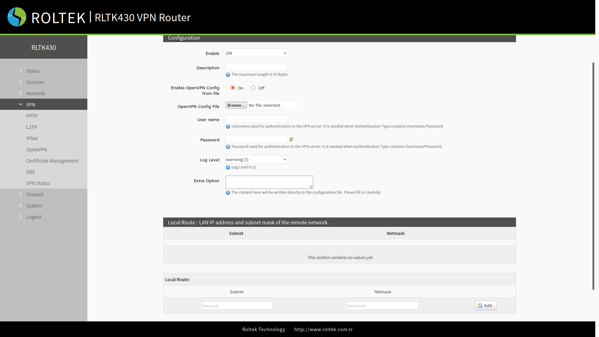 OpenVPNConfig-430